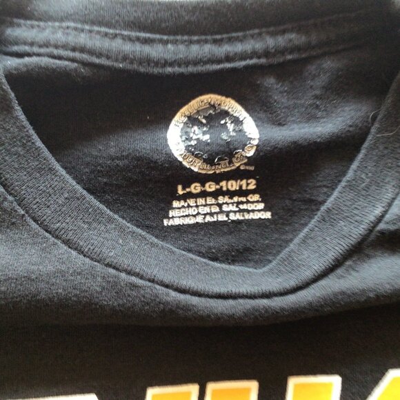 Kids Boston Bruins Long Sleeve T-Shirt Size Large - Picture 2 of 3